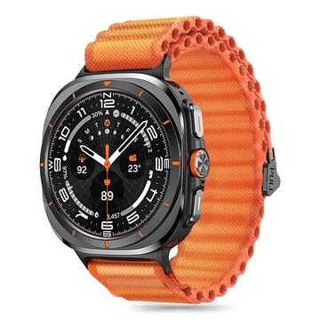 Curea Samsung Galaxy Watch Ultra Tech-Protect Weave Pro - 47mm - portocaliu