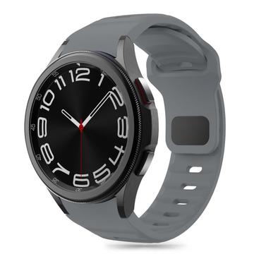 Curea din silicon Samsung Galaxy Watch4/5/5 Pro/6/7/FE Tech-Protect IconBand Line - Gri