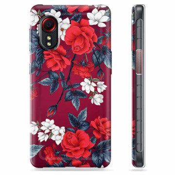 Husă TPU - Samsung Galaxy Xcover 5 - Flori Vintage