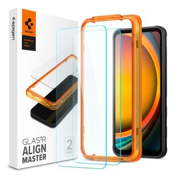 Protector Ecran Samsung Galaxy Xcover7 - Spigen ALM Glas.tR - 2 Buc.