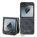 Husă Hibrid Samsung Galaxy Z Flip6 - Guess 4G Charms Collection - Negru