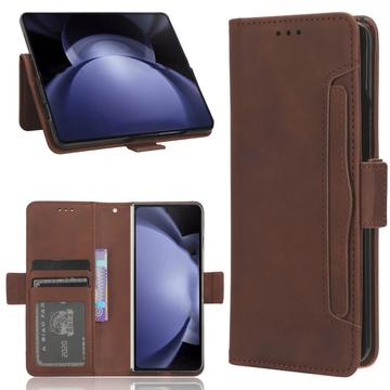 Husă Portofel Samsung Galaxy Z Fold6 - Cardholder - Maro