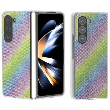 Husă hibridă Samsung Galaxy Z Fold6 Textura Strasuri - Multicolor