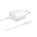 Samsung USB-C Fast Travel Charger EP-TA845EWE - 45W - vrac - alb