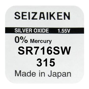 Baterie Seizaiken 315 SR716SW Silver Oxide - 1.55V