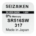 Seizaiken 317 SR516SW Baterie oxid de argint - 1.55V