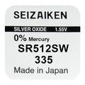 Seizaiken 335 SR512SW Baterie oxid de argint - 1.55V