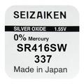 Seizaiken 337 SR416SW Baterie cu oxid de argint - 1.55V