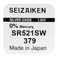 Baterie Seizaiken 379 SR521SW Silver Oxide - 1.55V