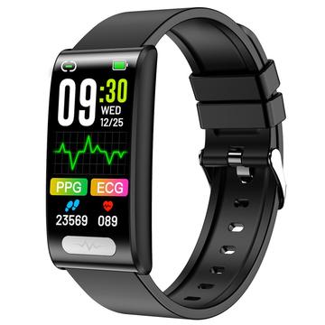 Smart Fitness Tracker cu monitorizare a glicemiei TK70 - Negru