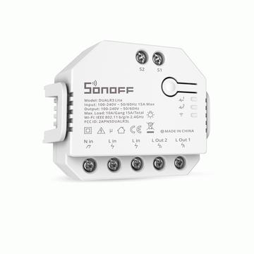 Comutator WiFi inteligent Sonoff Dual R3 Lite