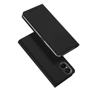 Husă Flip Sony Xperia 10 VI - Dux Ducis Skin Pro - Negru