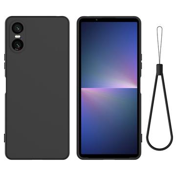 Husă Silicon Sony Xperia 10 VI - Liquid - Negru