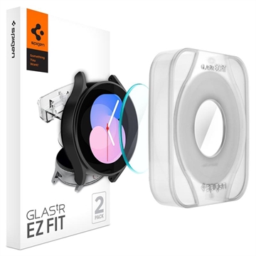 Protector Ecran Samsung Galaxy Watch5 - Spigen Glas.tR Ez Fit - 40mm - 2 Buc.