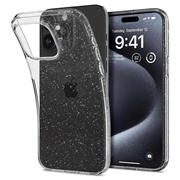 Husă iPhone 15 Pro Max - Spigen Liquid Crystal Glitter - Transparent