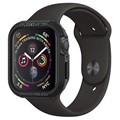 Husă TPU Apple Watch Series 9/8/SE (2022)/7/SE/6/5/4 - Spigen Rugged Armor - 44mm/45mm - Negru