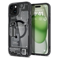 Husă iPhone 15 - Spigen Ultra Hybrid Mag - Zero One / Negru