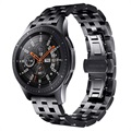 Curea din oțel inoxidabil Samsung Galaxy Watch - 46 mm - neagră