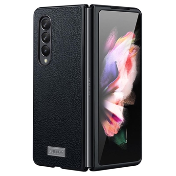 Husă Hibrid Samsung Galaxy Z Fold4 - Sulada Luxury - Negru