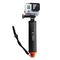 Tech-Protect GA100 Grip de mână plutitor pentru camere de acțiune GoPro și DJI - Negru