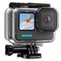 Geantă impermeabilă Tech-Protect GA200 45m pentru GoPro HERO 9/10/11/12/13 - Transparentă