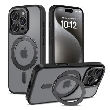 Husă MagSafe iPhone 16 Pro Tech-Protect MagRing - Negru mat