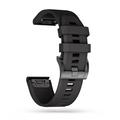 Tech-Protect Smooth Smooth curea universală de silicon Garmin - 22mm - negru