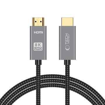 Tech-Protect UltraBoost HDMI 2.1 Cablu HDMI 2.1 4K 120Hz / 8K 60Hz - 200cm - Negru