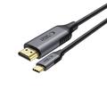 Cablu Tech-Protect UltraBoost Type-C către HDMI 2.0 - 4K/60Hz, 1.8m - Negru