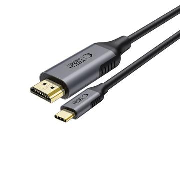 Cablu Tech-Protect UltraBoost Type-C către HDMI 2.0 - 4K/60Hz, 1.8m - Negru