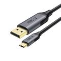 Cablu Tech-Protect UltraBoost USB-C către DisplayPort 1.4 - 8K@60Hz, 180cm - Negru