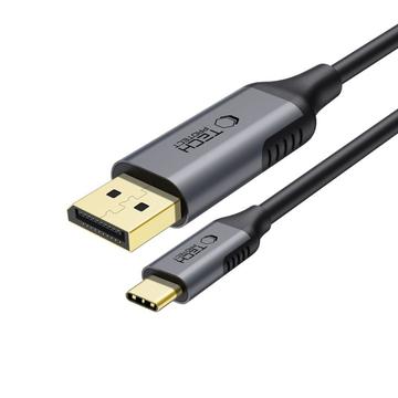 Cablu Tech-Protect UltraBoost USB-C către DisplayPort 1.4 - 8K@60Hz, 180cm - Negru