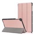 Husă Folio Tri-Fold Honor Pad X8/X8 Lite - Auriu Roze