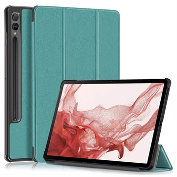 Husă Folio Smart Samsung Galaxy Tab S9+ - Tri-Fold - Verde