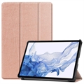 Husă Folio Smart Samsung Galaxy Tab S9 - Tri-Fold - Auriu Roze