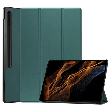 Husă Folio Smart Samsung Galaxy Tab S9 Ultra - Tri-Fold - Verde