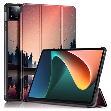 Husă Folio Smart Xiaomi Pad 6/Pad 6 Pro - Tri-Fold - Natură