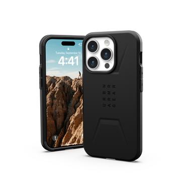 Husă Hibrid iPhone 15 Pro - UAG Civilian MagSafe