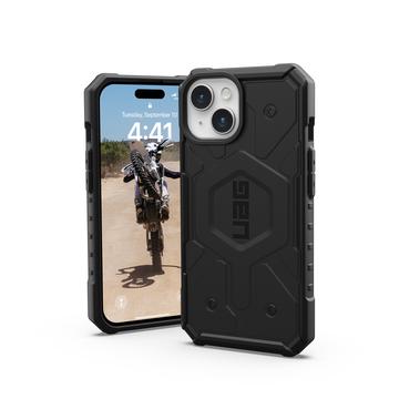 Husă Hibrid iPhone 15 - UAG Pathfinder MagSafe - Negru