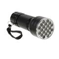 Lanternă UV cu 21 LED-uri - 395NM - negru