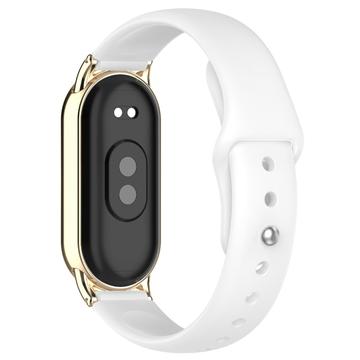 Curea Universală din Silicon pentru Smartwatch - 12mm - Alb