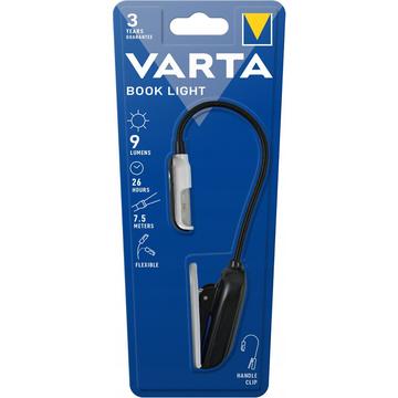 Varta Book LED Lumină pentru lectură - 9 lumeni