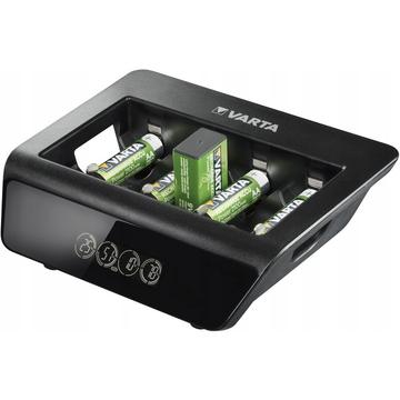 Varta LCD Charger+ Încărcător universal de baterii - AA/AAA/C/D/9V