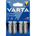 Baterie Varta Ultra Lithium L91/AA - 4 buc.