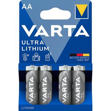 Baterie Varta Ultra Lithium L91/AA - 4 buc.