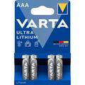 Baterie Varta Ultra Lithium L92/AAA - 4 buc.