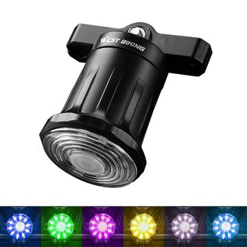 WEST BIKING YP0701331 Bright Colorful LED cu LED-uri luminoase pentru biciclete Lumină inteligentă pentru biciclete Lumina de coadă pentru ciclism Accesorii pentru ciclism Lampă de siguranță - Instalare sub scaun