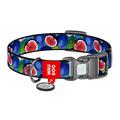 Waudog Nylon Dog Collar cu cod QR - Dimensiune XL - Fig