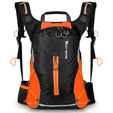 Rucsac pentru ciclism West Biking Sports - 16L - Portocaliu / Negru