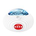 XO YH12 Flying Saucer LED Proiector de stele și galaxii cu difuzor Bluetooth - alb